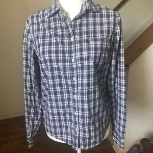 Large Mossimo Supply Co. Plaid Button Down Shirt